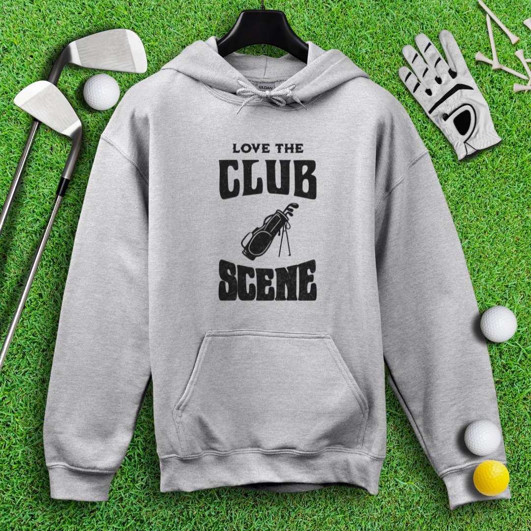Love The Club Scene Hoodie - TeeHee Golf Gear