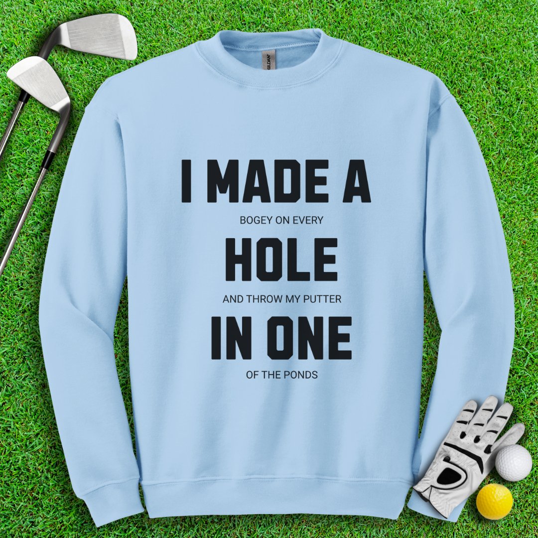 Made Hole In One Crewneck - TeeHee Golf Gear