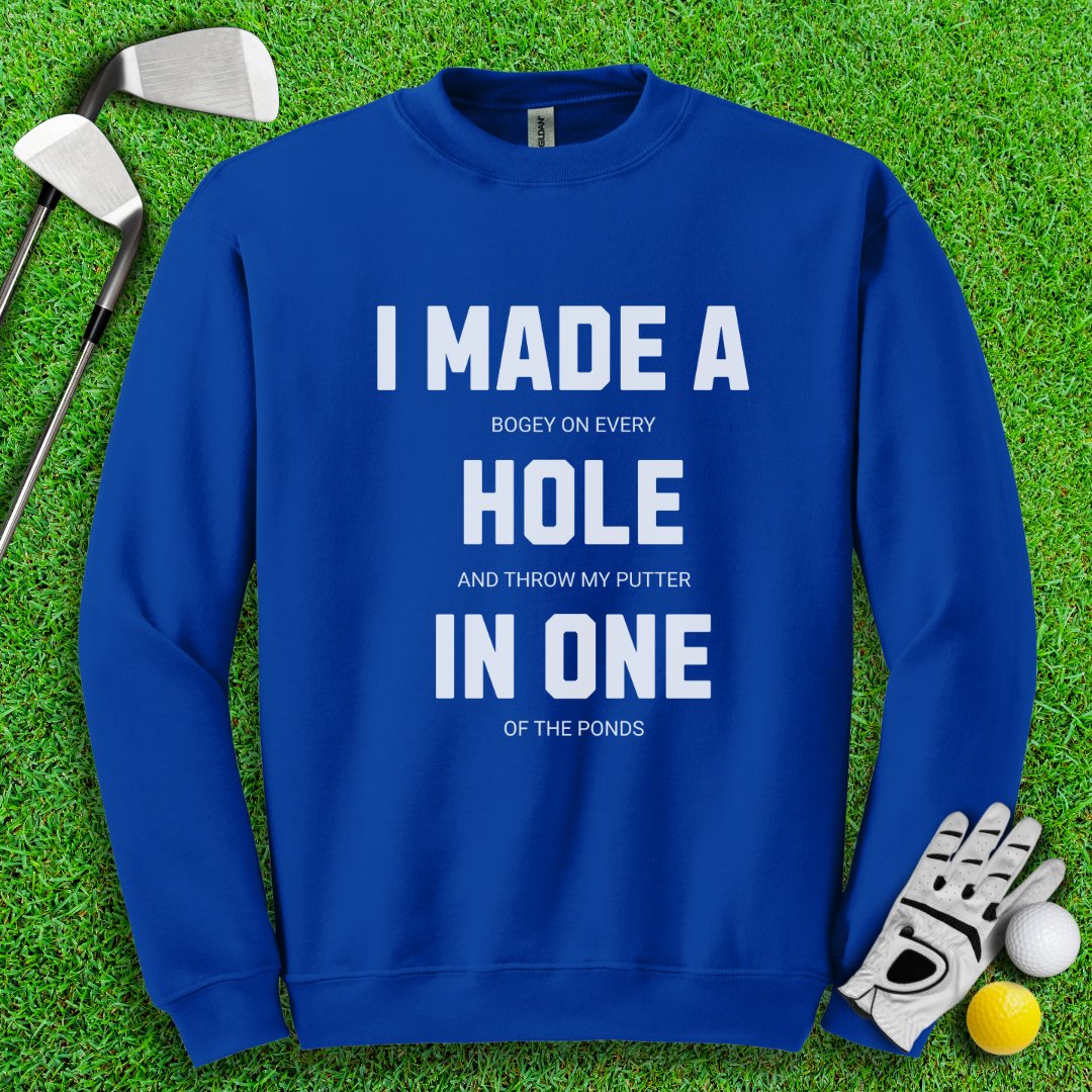 Made Hole In One Crewneck - TeeHee Golf Gear