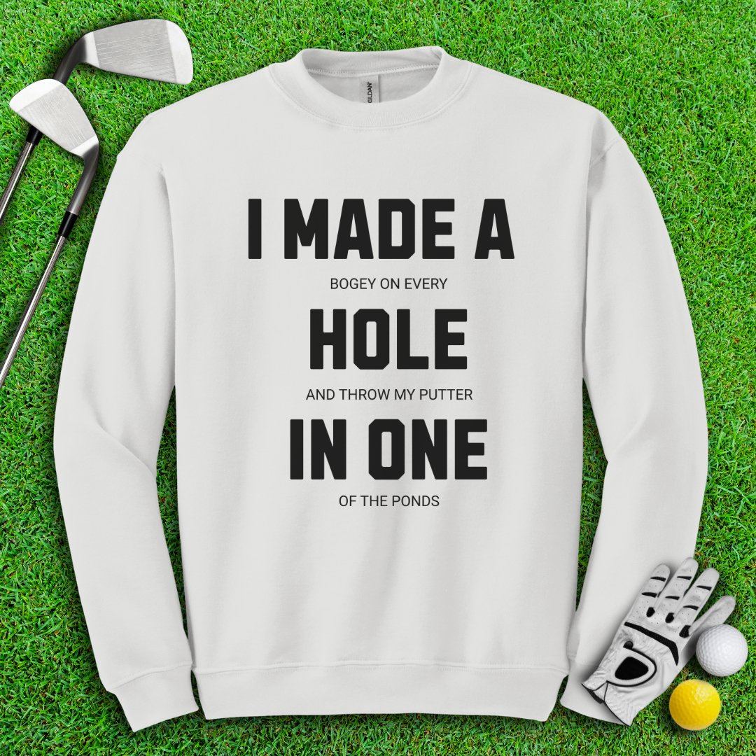 Made Hole In One Crewneck - TeeHee Golf Gear