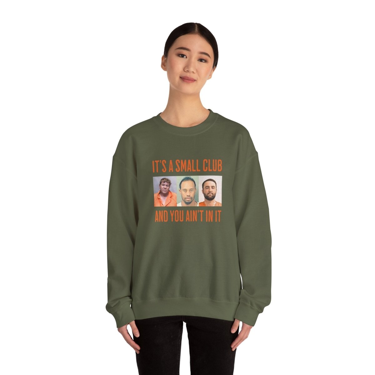 Mugshot Club Crewneck - TeeHee Golf Gear