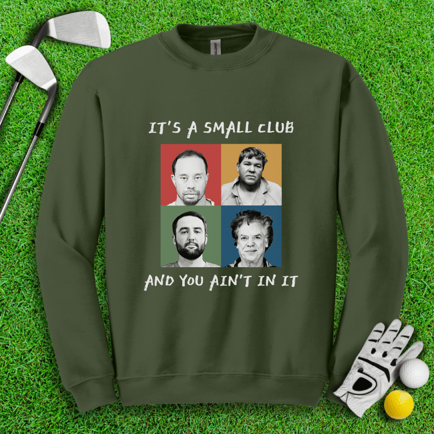 Mugshot Small Club Crewneck - TeeHee Golf Gear