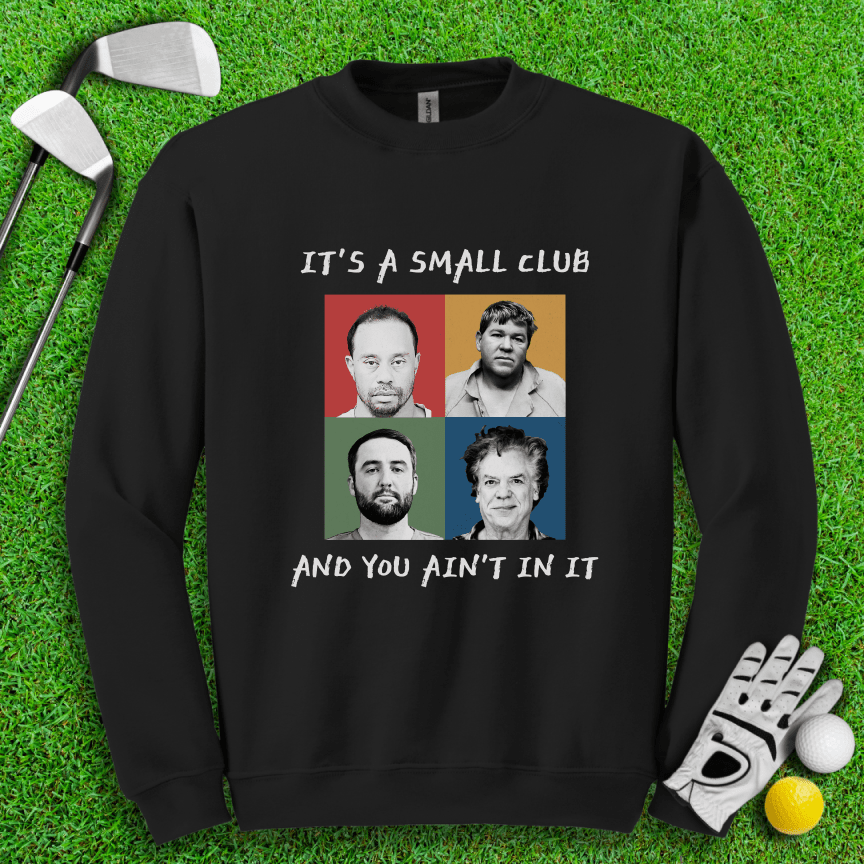 Mugshot Small Club Crewneck - TeeHee Golf Gear