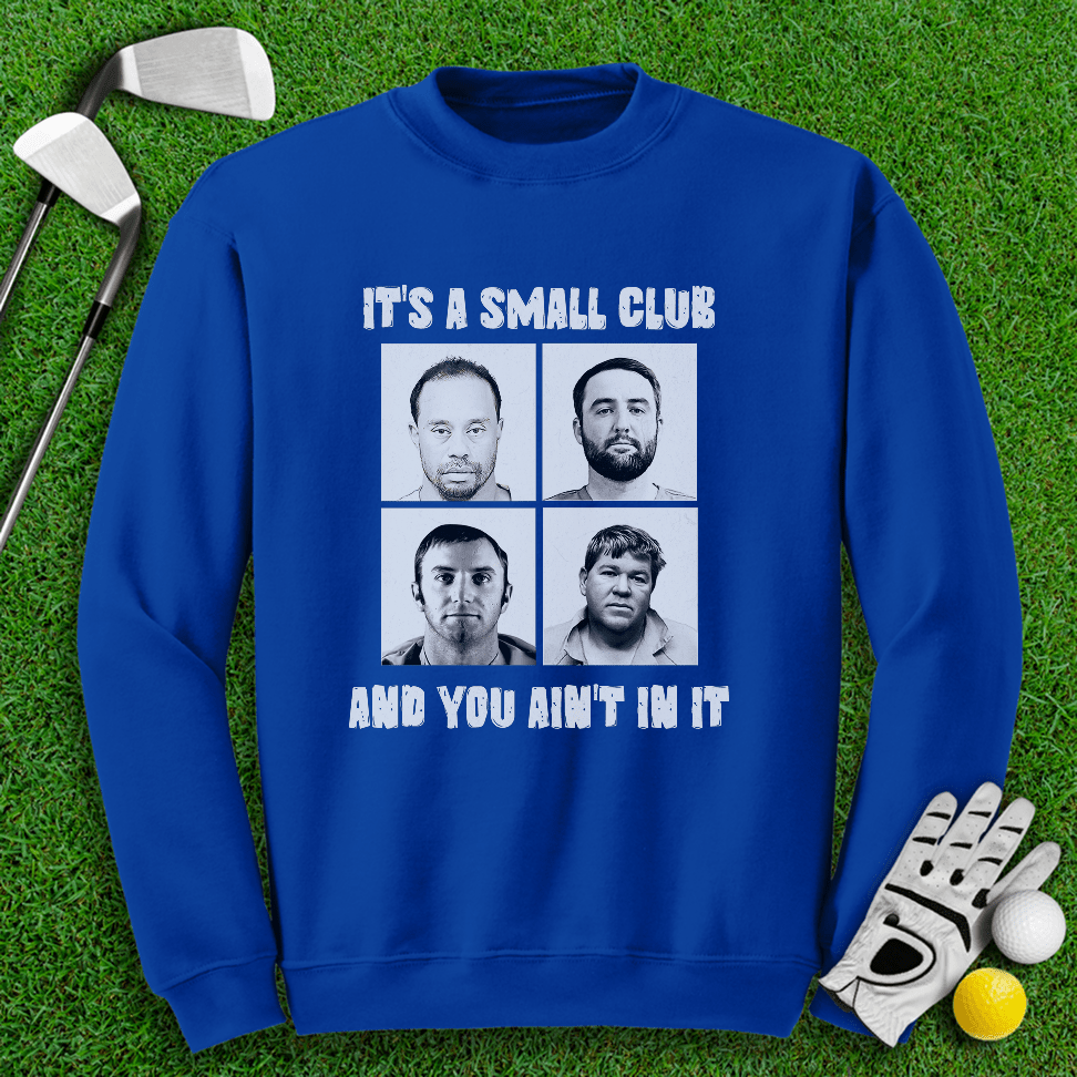 Mugshot Small Club Crewneck - TeeHee Golf Gear