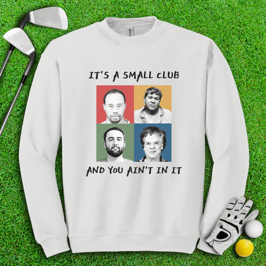Mugshot Small Club Crewneck - TeeHee Golf Gear