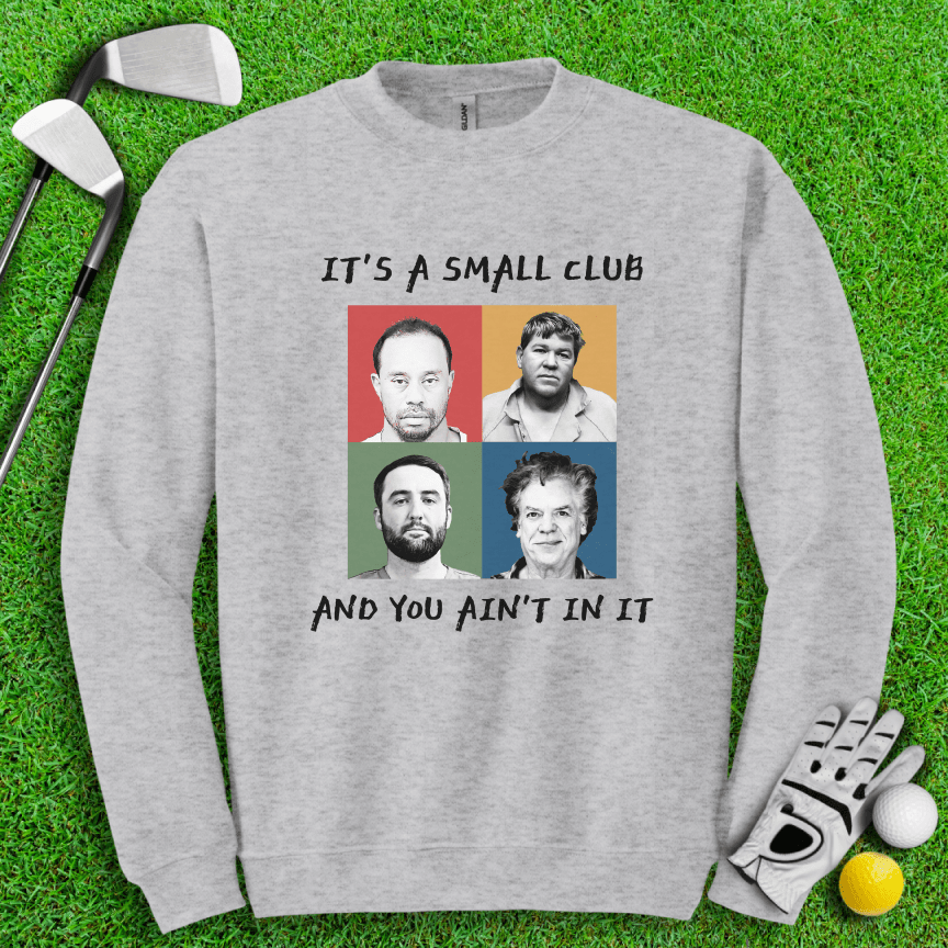 Mugshot Small Club Crewneck - TeeHee Golf Gear