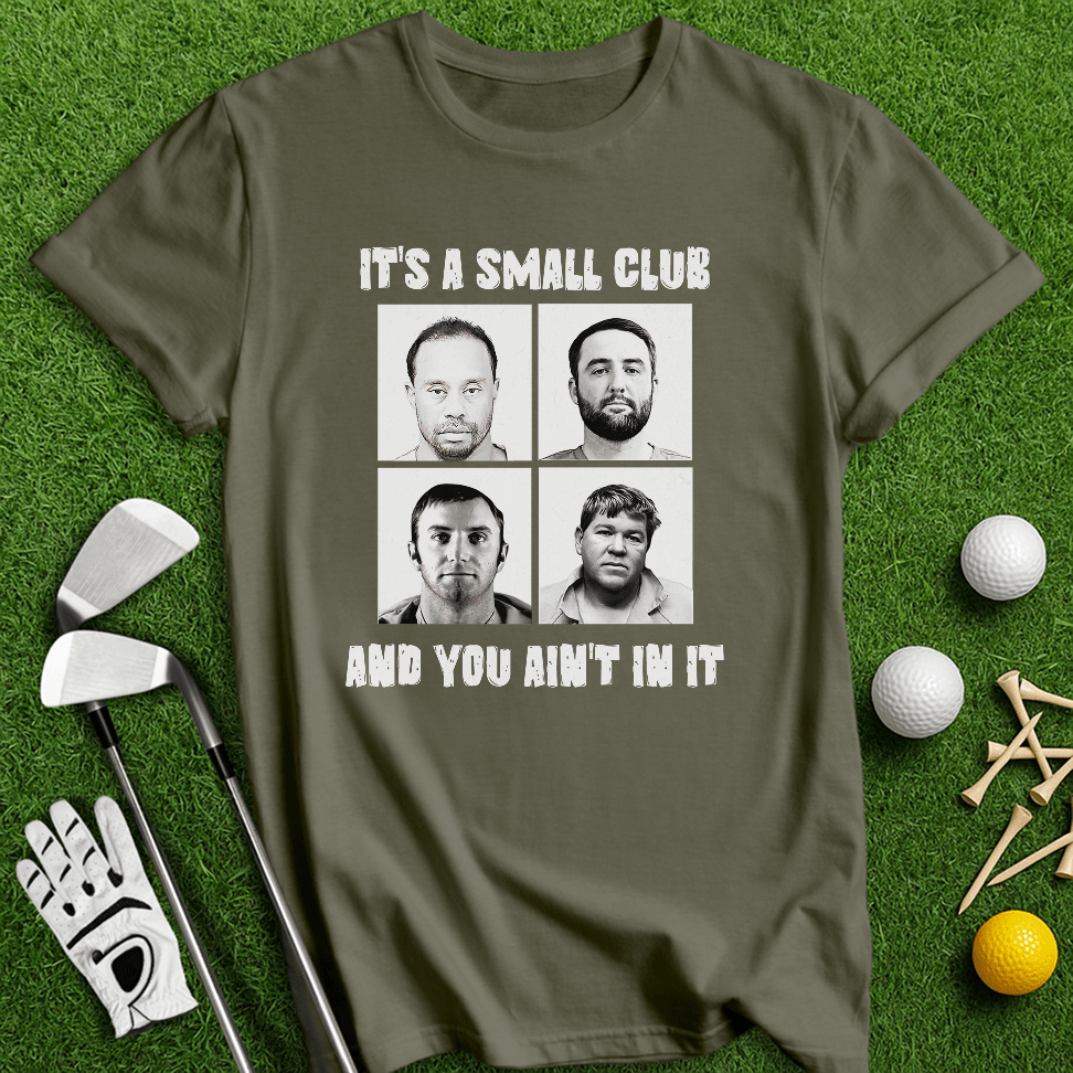 Mugshot Small Club T-shirt - TeeHee Golf Gear