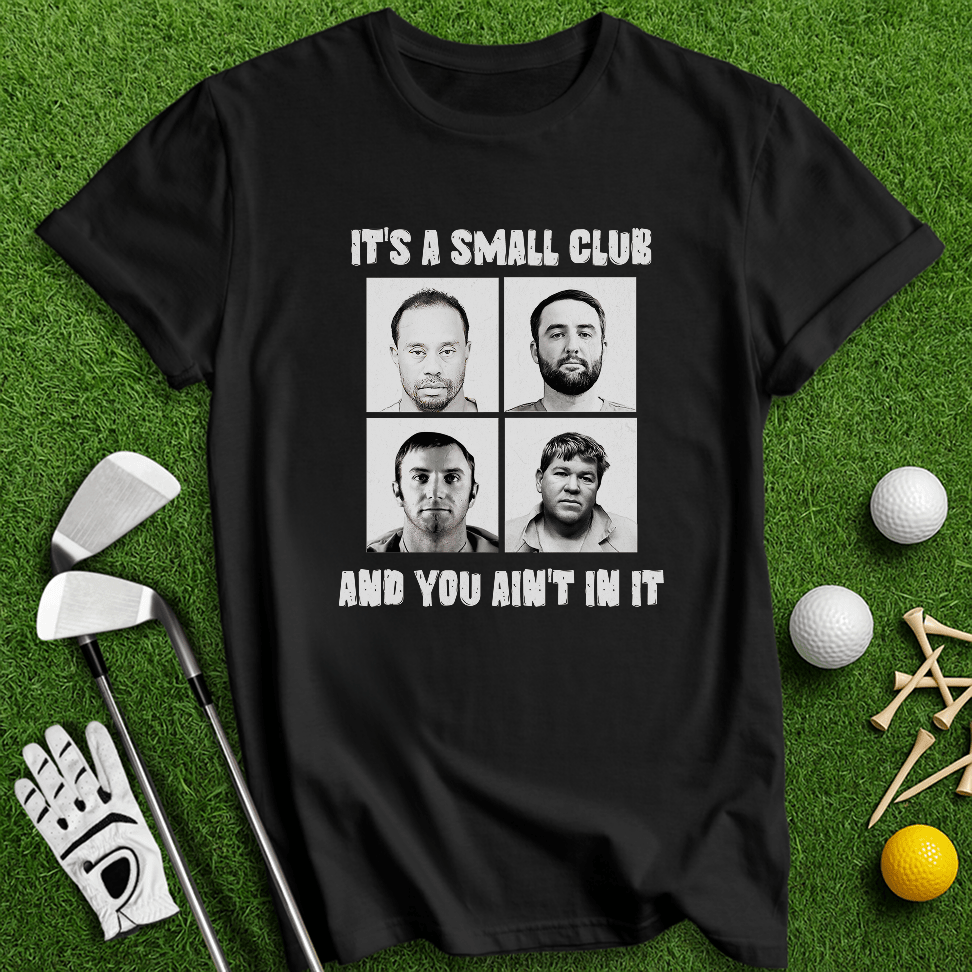 Mugshot Small Club T-shirt - TeeHee Golf Gear