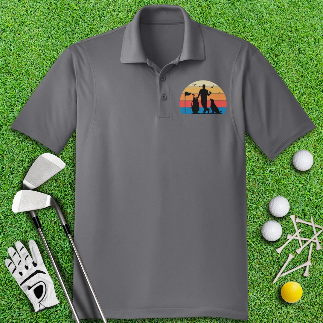 My Golf Buddy Has Paws Polo Shirt - TeeHee Golf Gear