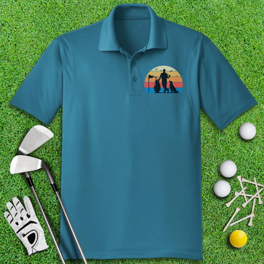 My Golf Buddy Has Paws Polo Shirt - TeeHee Golf Gear