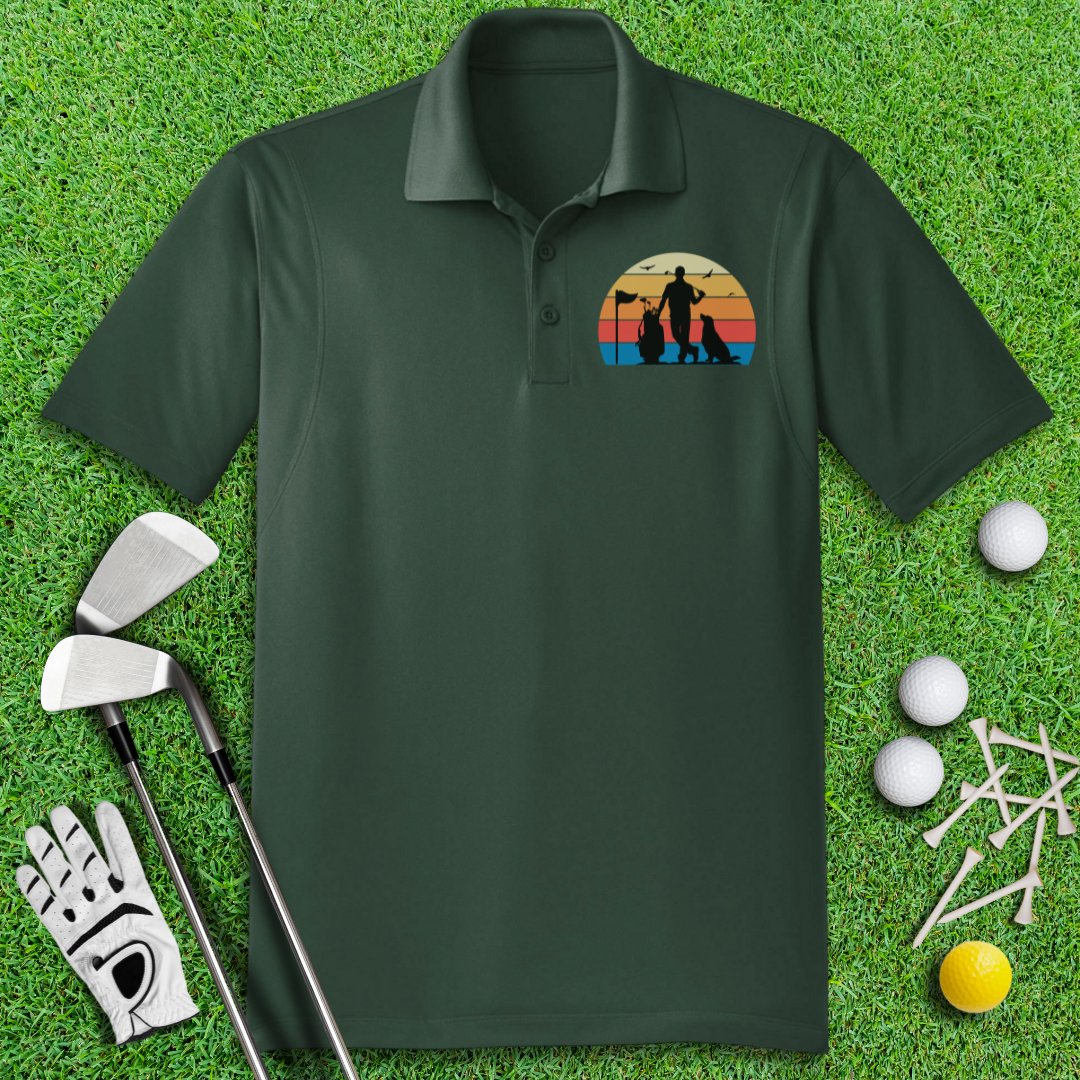 My Golf Buddy Has Paws Polo Shirt - TeeHee Golf Gear