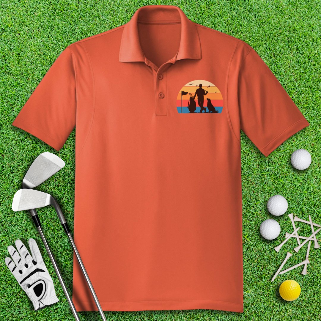My Golf Buddy Has Paws Polo Shirt - TeeHee Golf Gear