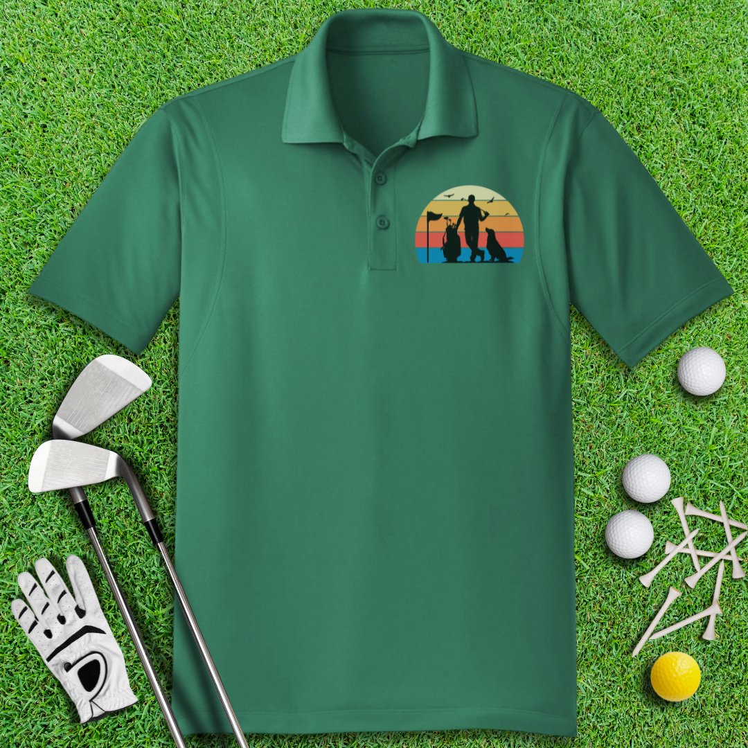 My Golf Buddy Has Paws Polo Shirt - TeeHee Golf Gear