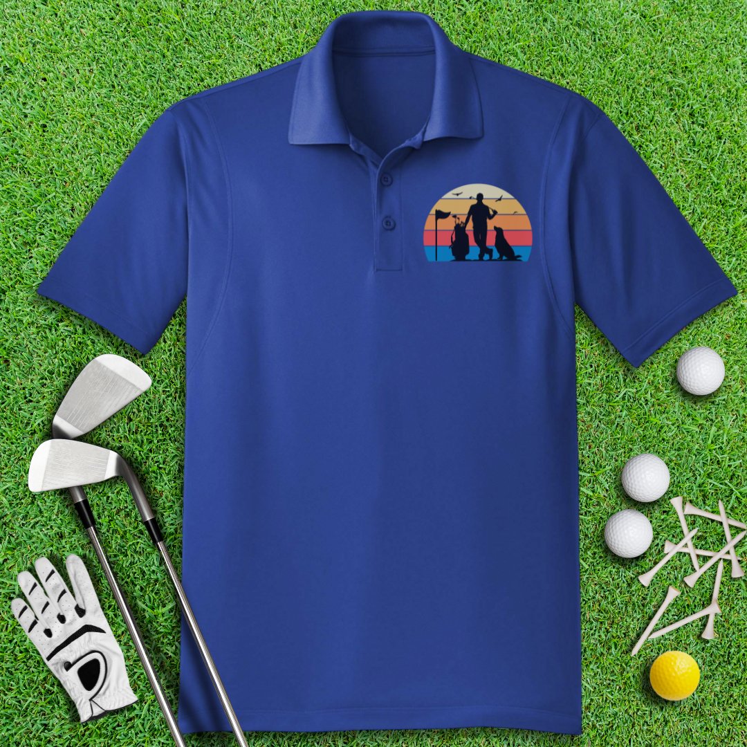 My Golf Buddy Has Paws Polo Shirt - TeeHee Golf Gear