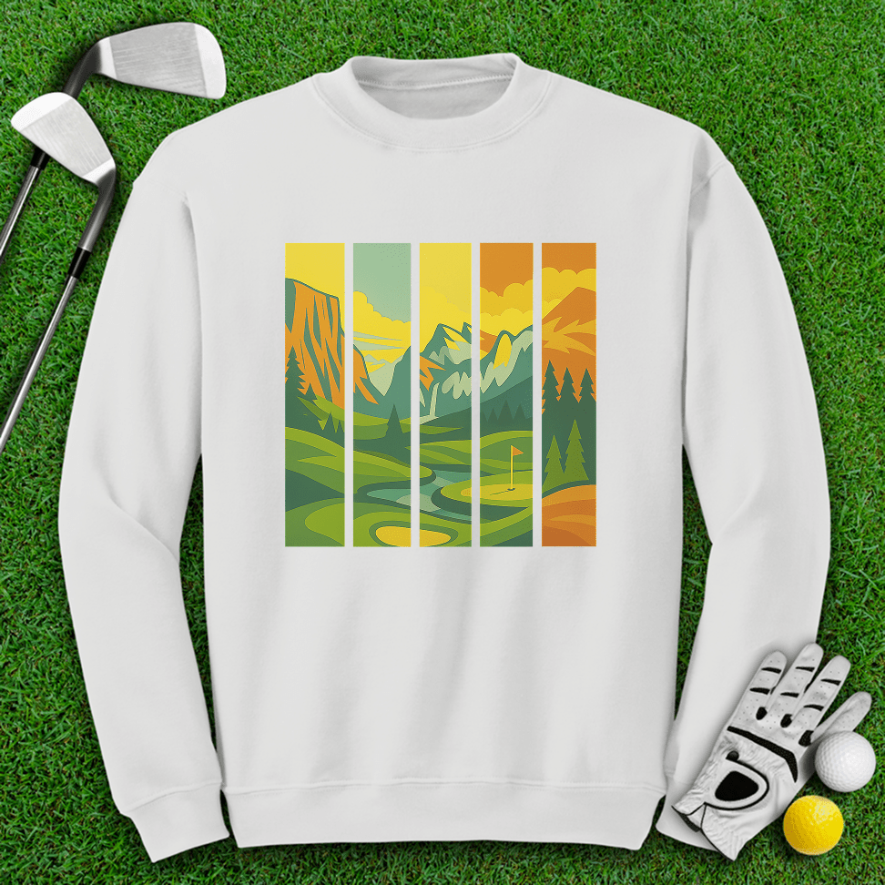 National Park Golf Course Crewneck - TeeHee Golf Gear