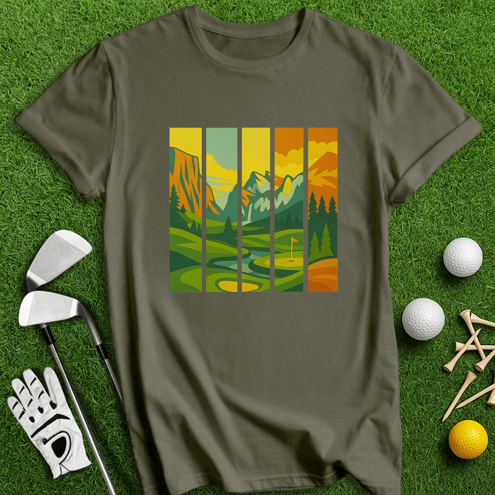 National Park Golf Course T-shirt - TeeHee Golf Gear