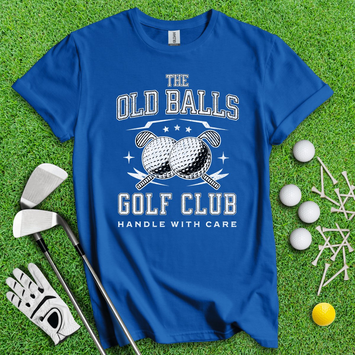 Old Balls Golf Club T - Shirt - TeeHee Golf Gear