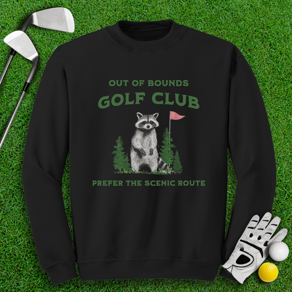Out of Bound Golf Club Crewneck - TeeHee Golf Gear
