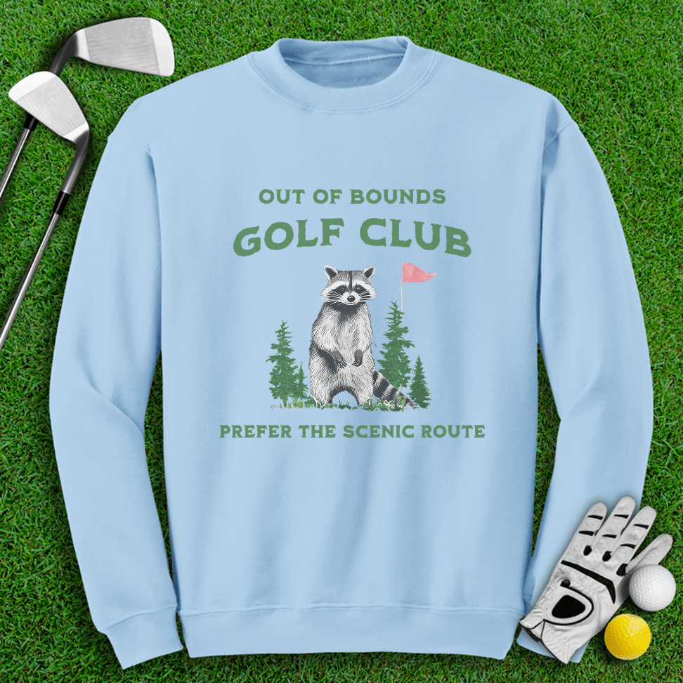 Out of Bound Golf Club Crewneck - TeeHee Golf Gear