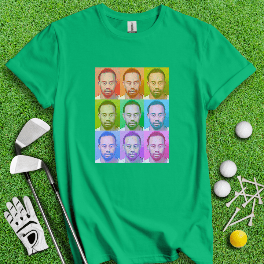 Pop Art T-shirt - TeeHee Golf Gear