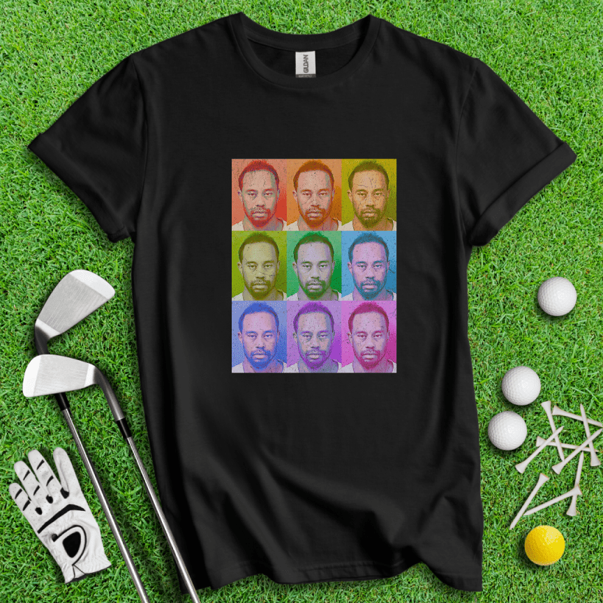 Pop Art T-shirt - TeeHee Golf Gear