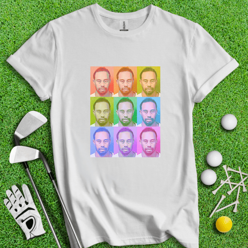 Pop Art T-shirt - TeeHee Golf Gear