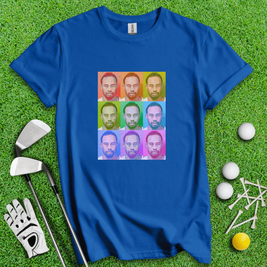 Pop Art T-shirt - TeeHee Golf Gear