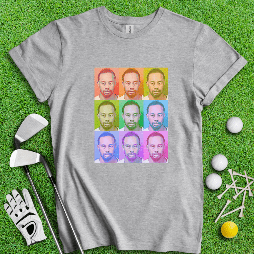 Pop Art T-shirt - TeeHee Golf Gear