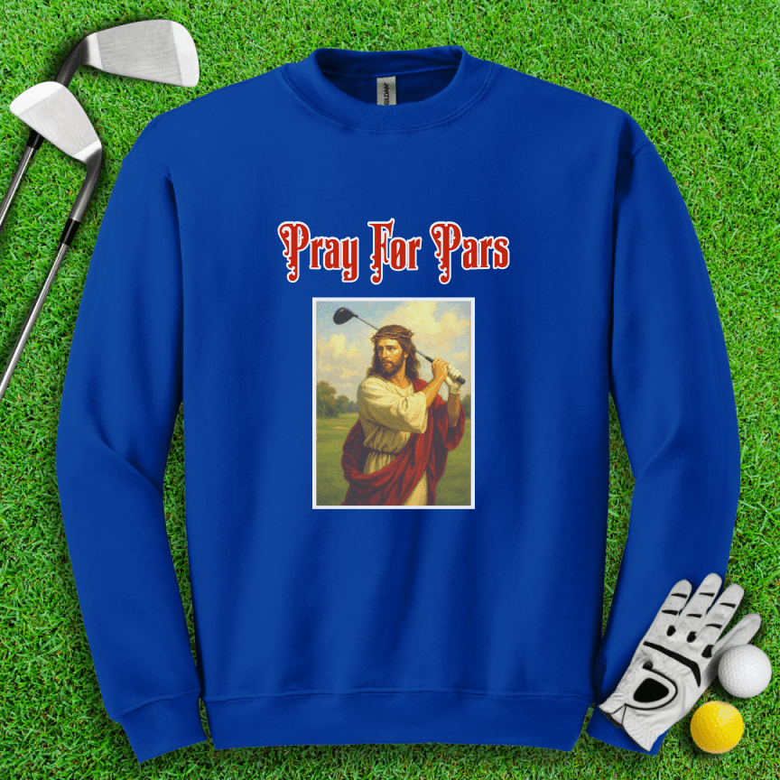 Pray For Pars Crewneck - TeeHee Golf Gear