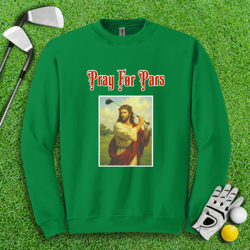 Pray For Pars Crewneck - TeeHee Golf Gear