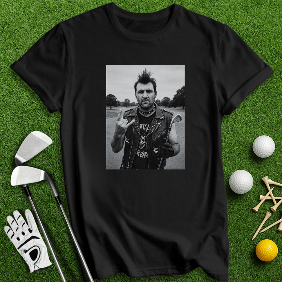 Punk Scottie Scheffler T-shirt - TeeHee Golf Gear