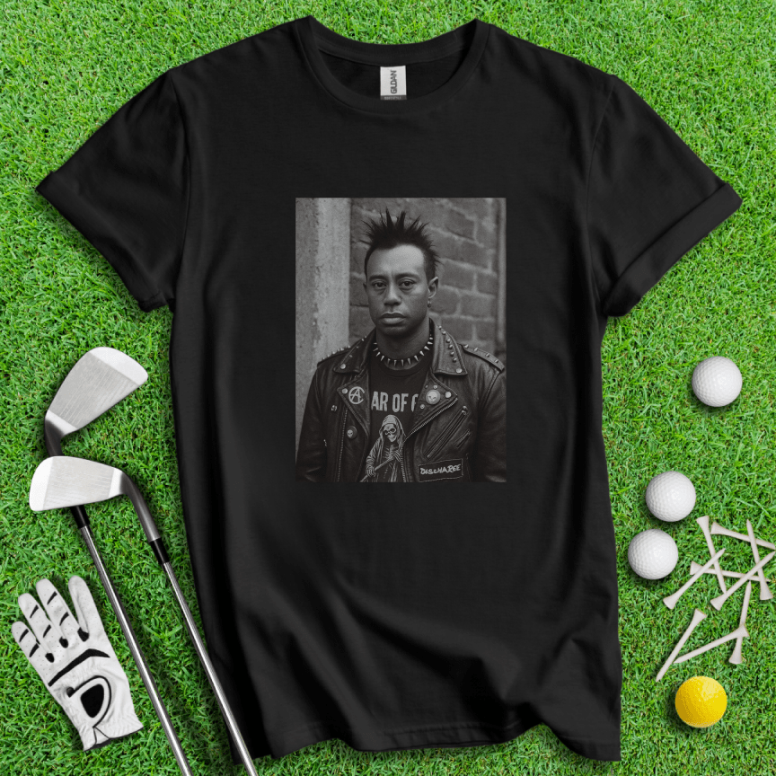 Punk Tiger T-shirt - TeeHee Golf Gear