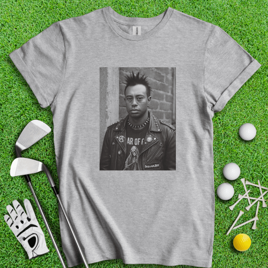Punk Tiger T-shirt - TeeHee Golf Gear