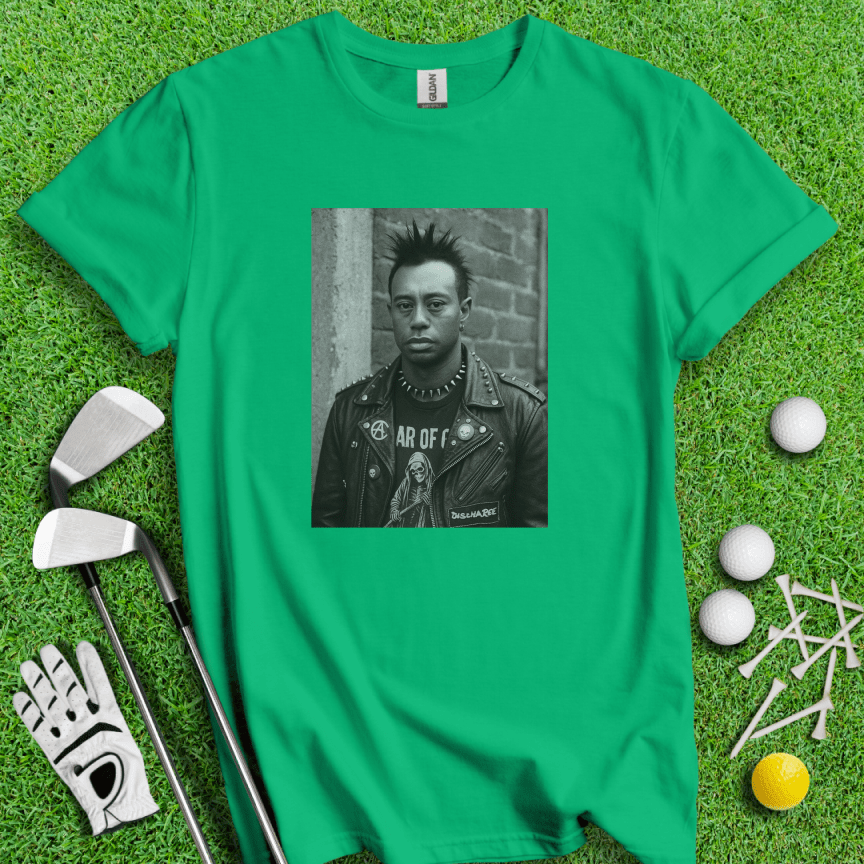 Punk Tiger T-shirt - TeeHee Golf Gear
