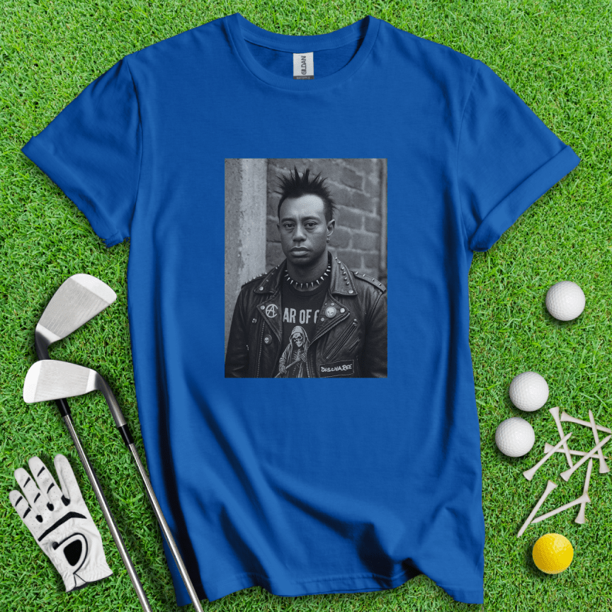 Punk Tiger T-shirt - TeeHee Golf Gear