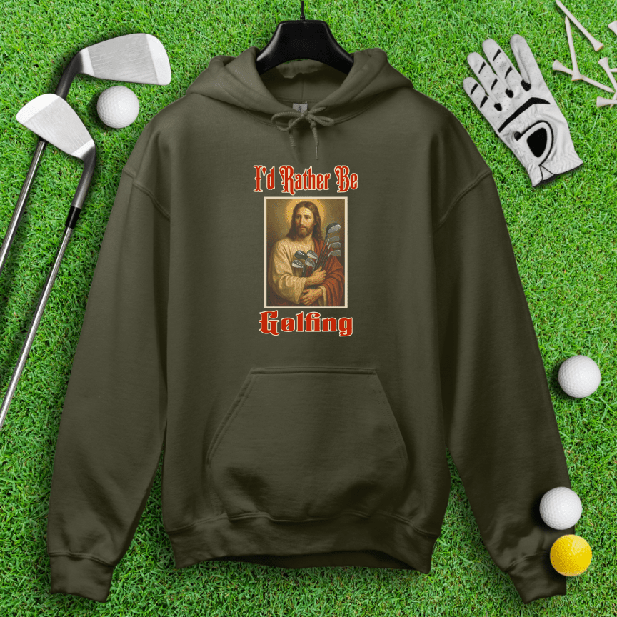 Rather Be Golfing Hoodie - TeeHee Golf Gear