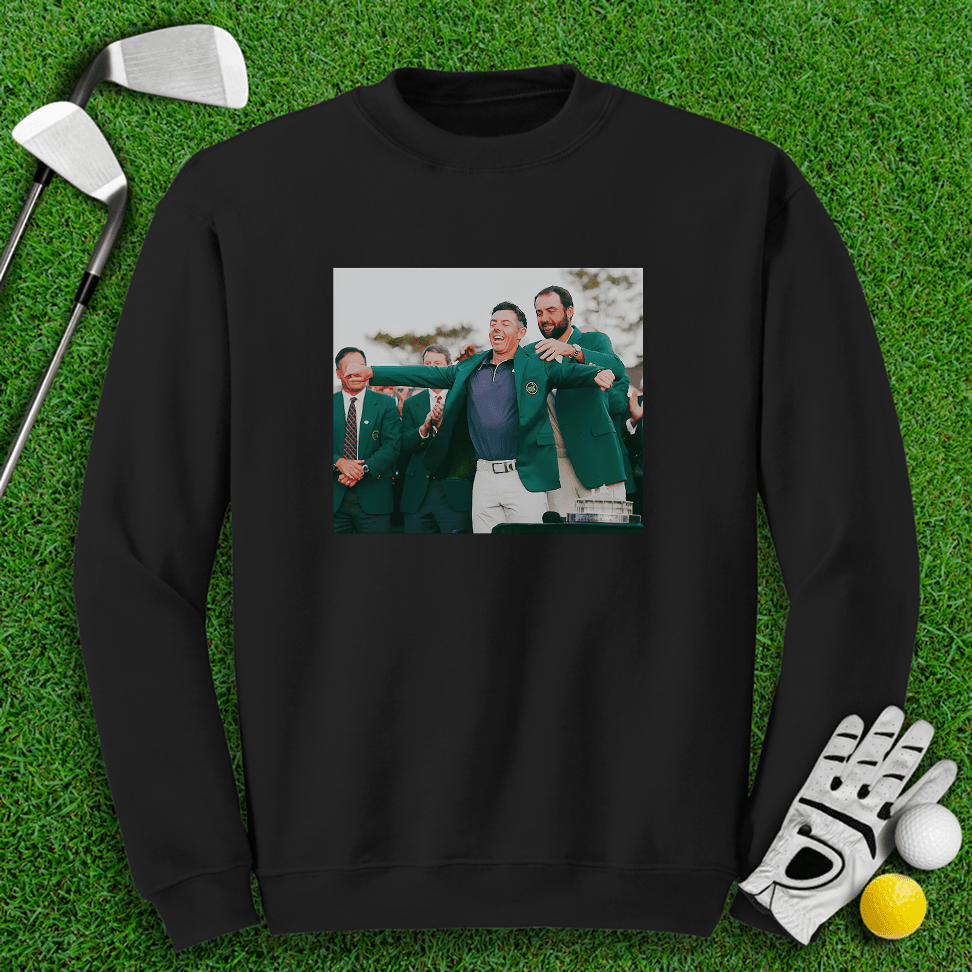 Rory McIlroy Masters Win 2025 Crewneck - TeeHee Golf Gear