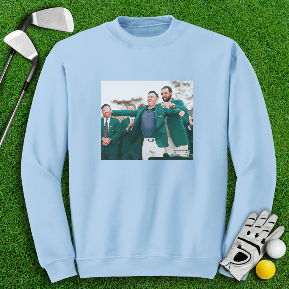 Rory McIlroy Masters Win 2025 Crewneck - TeeHee Golf Gear