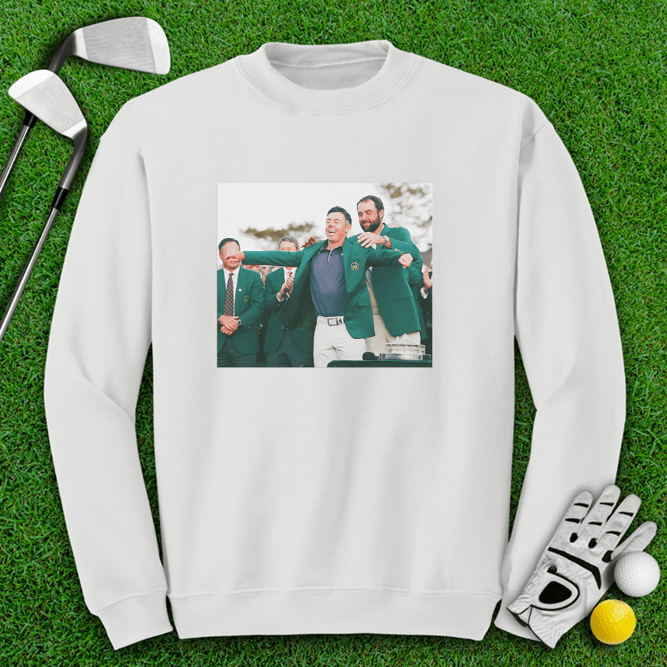 Rory McIlroy Masters Win 2025 Crewneck - TeeHee Golf Gear