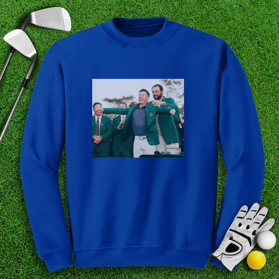 Rory McIlroy Masters Win 2025 Crewneck - TeeHee Golf Gear