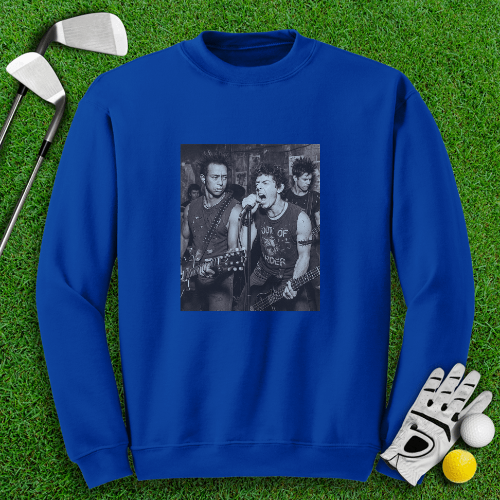 Rory Tiger Punk Show Crewneck - TeeHee Golf Gear