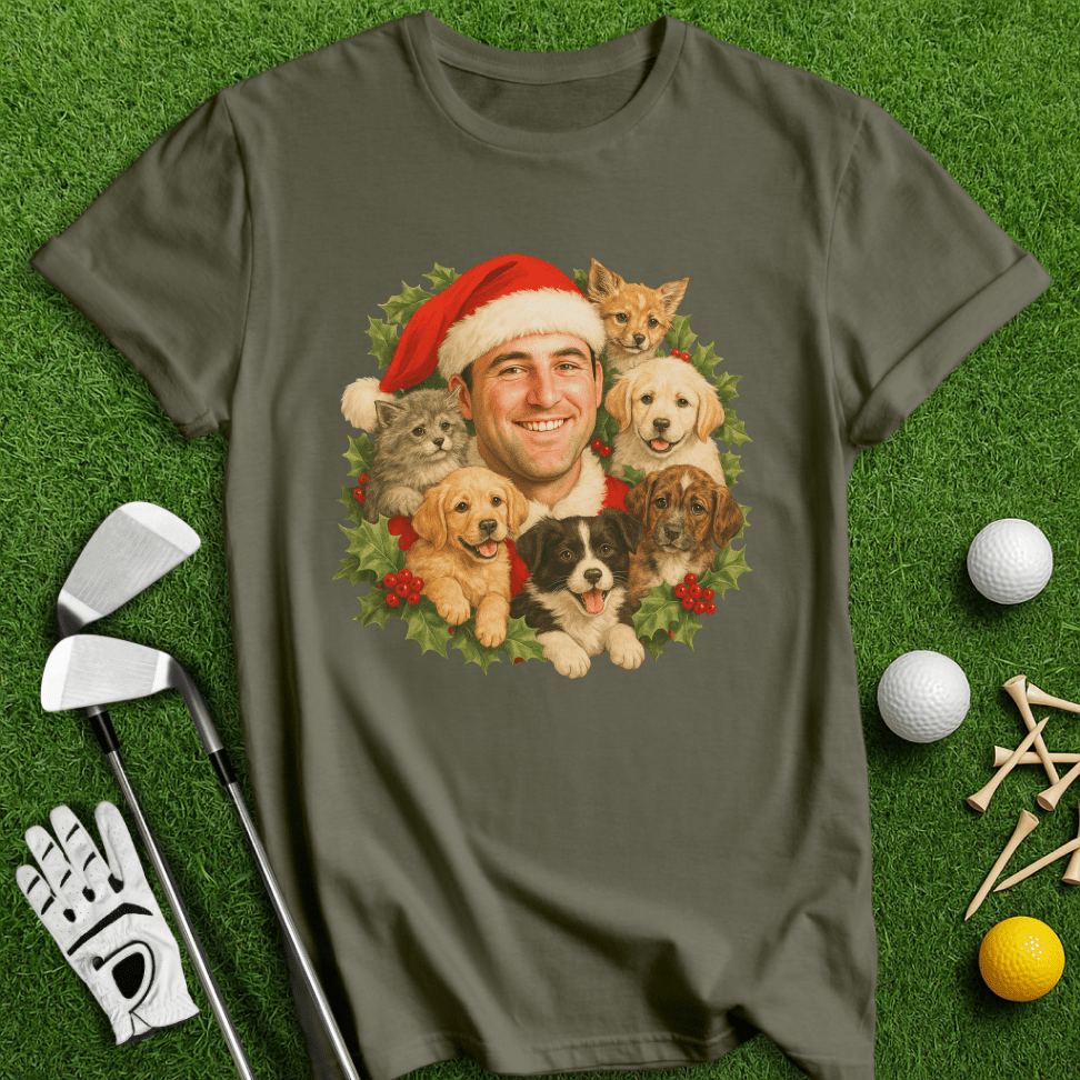 Scottie Scheffler Ugly Sweater T-shirt - TeeHee Golf Gear