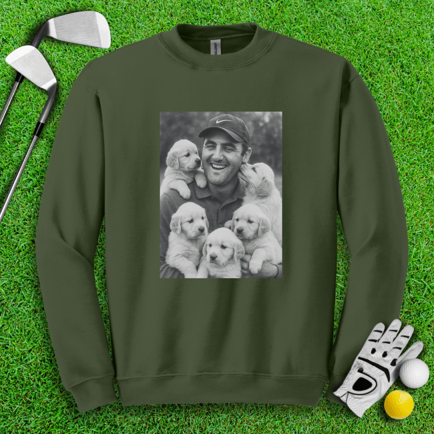 Scottie Scheffler VS. Puppies Crewneck - TeeHee Golf Gear