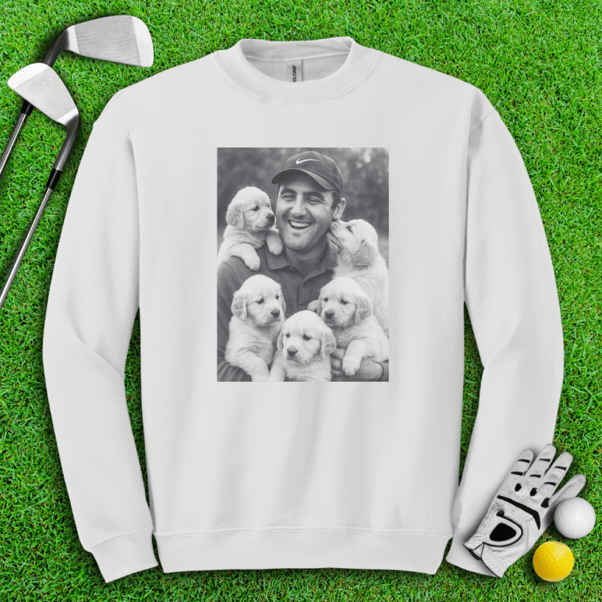 Scottie Scheffler VS. Puppies Crewneck - TeeHee Golf Gear