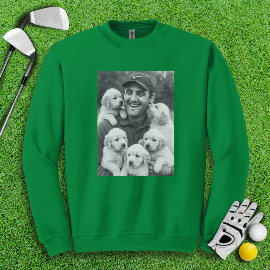 Scottie Scheffler VS. Puppies Crewneck - TeeHee Golf Gear