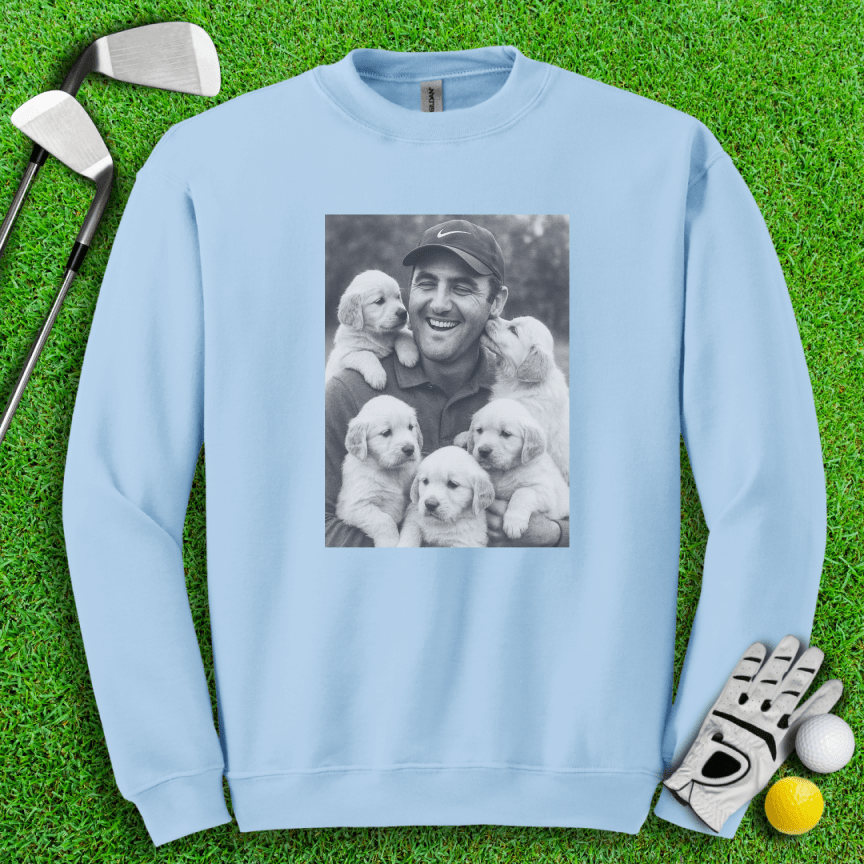 Scottie Scheffler VS. Puppies Crewneck - TeeHee Golf Gear