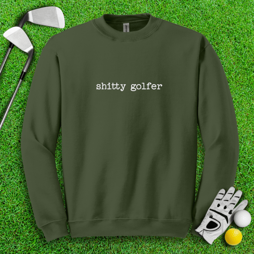 Shitty Golfer Crewneck - TeeHee Golf Gear