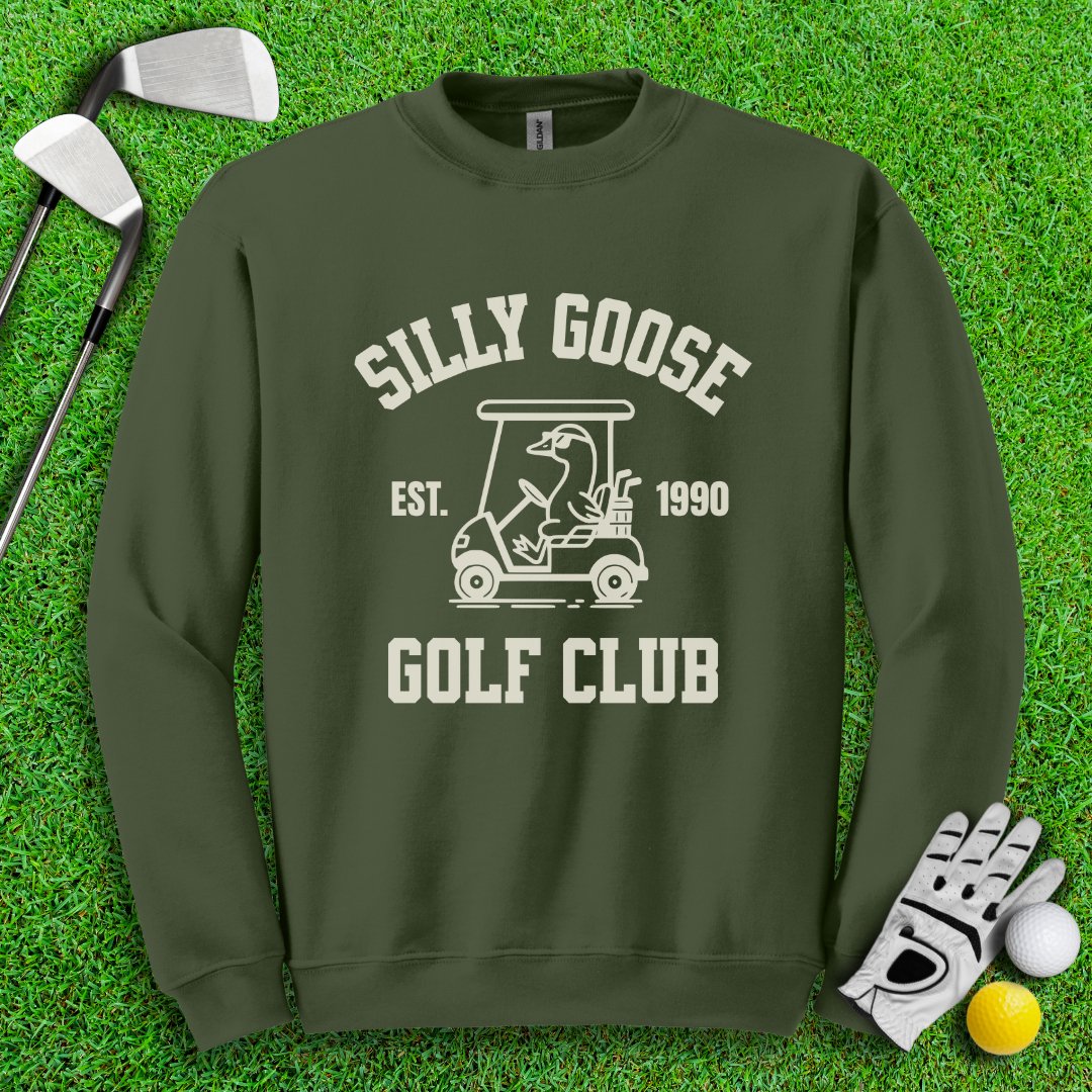 Silly Goose Golf Club Crewneck - TeeHee Golf Gear
