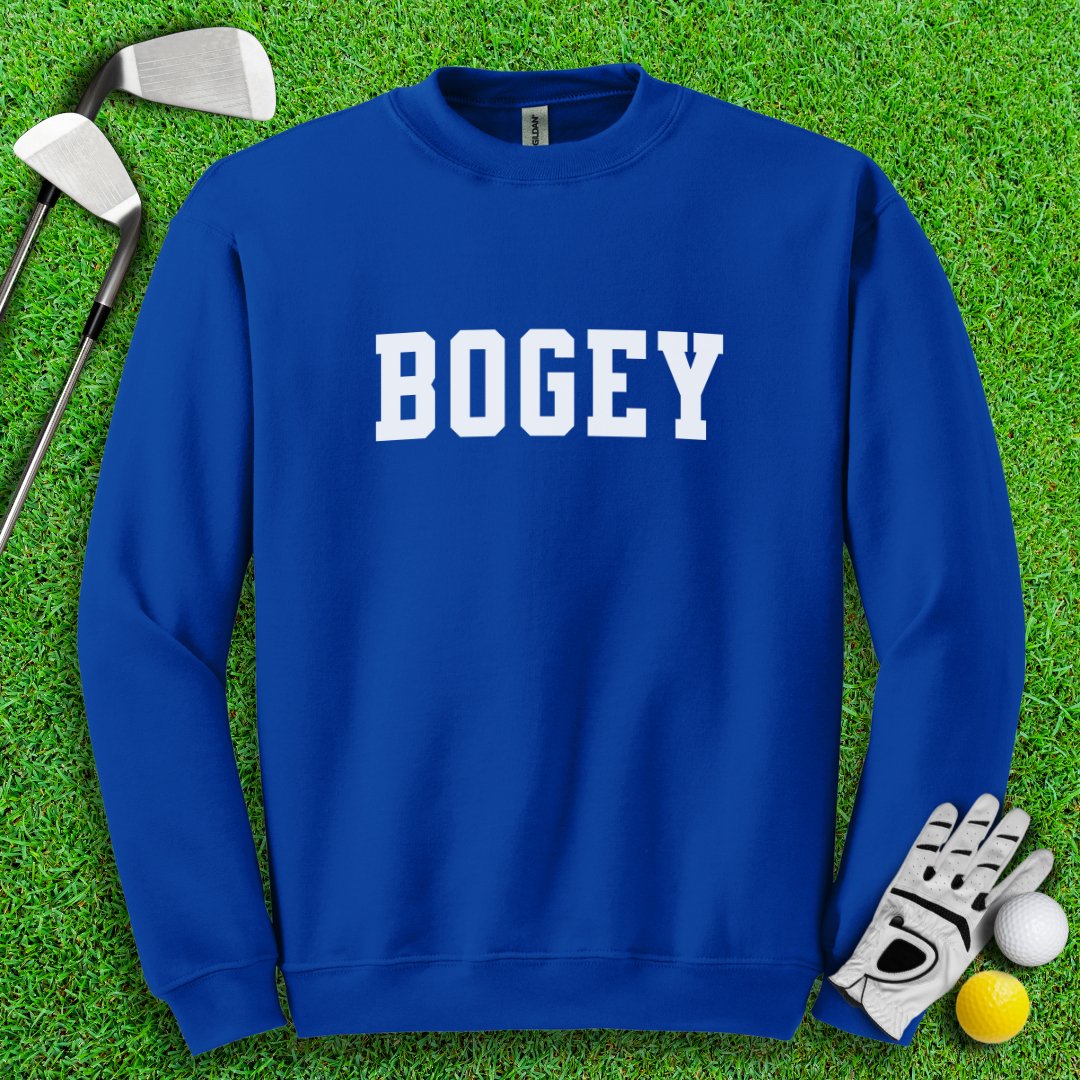 Simple Bogey Text Crewneck - TeeHee Golf Gear