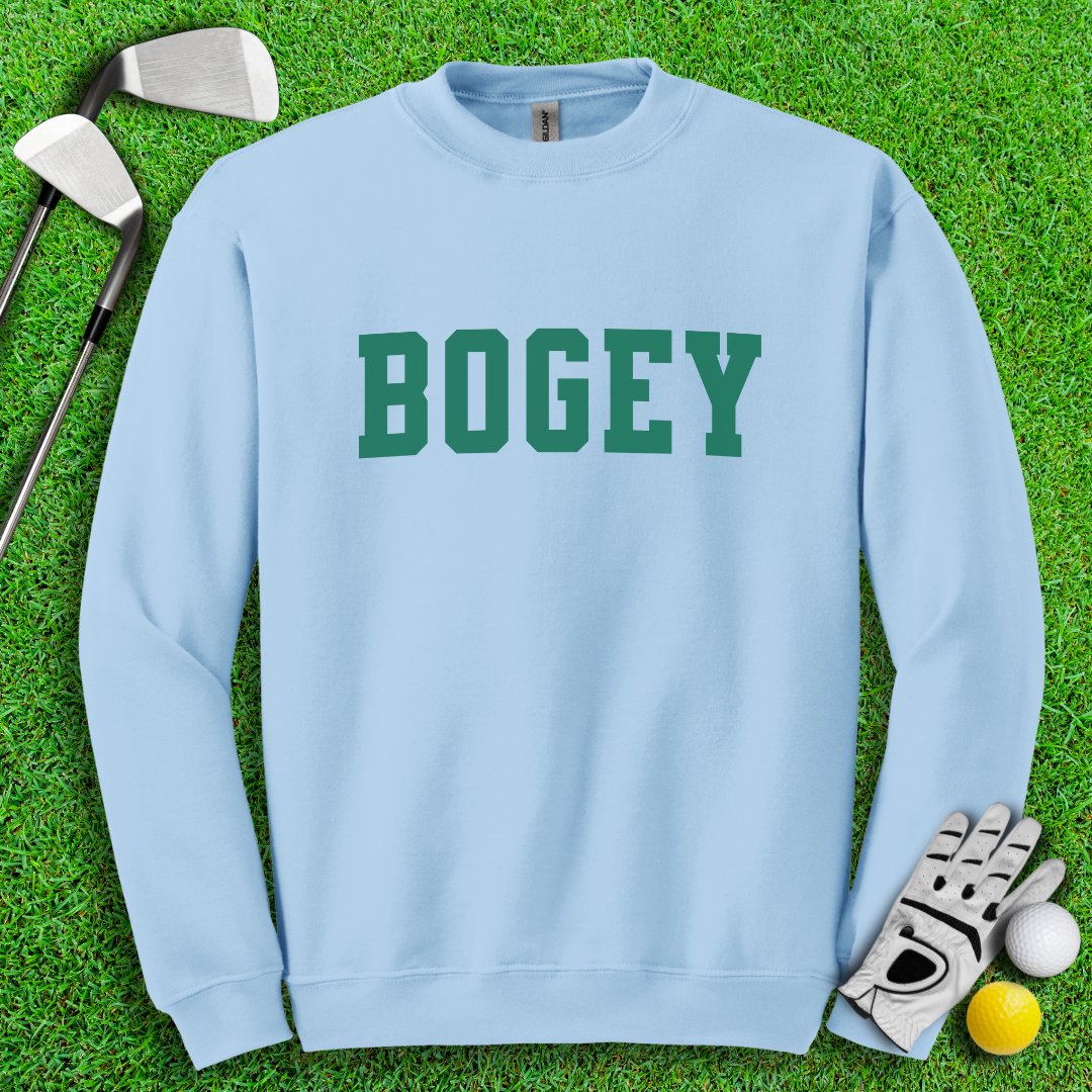Simple Bogey Text Crewneck - TeeHee Golf Gear